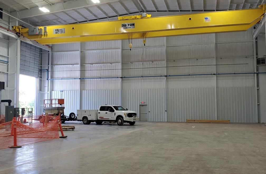 New Overhead Cranes by Excel Industries